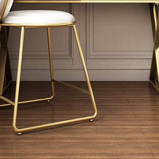 Vanity di trucco bianco brillante 15,74 "Vanity in legno largo con cassetti di stoccaggio