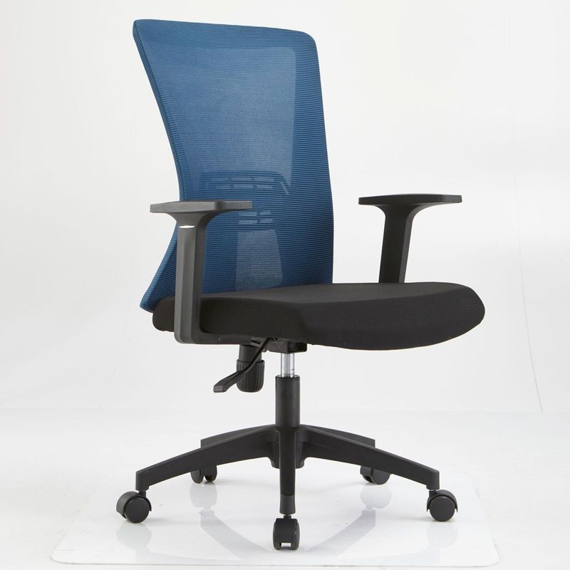 Fixed Arms Office Chair Microfiber Desk High Back Chair Wheels Ergonomic Clearhalo 'furn' 'furn_office_chair' 'Furniture' 'Office Chairs' 'Office Furniture' 'office_chair' 1200x1200_28d2f0bf-a9d0-4b47-9abf-5b002a368744