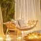 Traditional Rattan Cushioned Yoga Chaise Lounge Chair with Arms and Pillow Accent Chair Clearhalo 'Chairs & Seating' 'Chaise Lounge' 'chaise_lounge' 'furn' 'furn_chaise_lounge' 'Furniture' 'Living Room Furniture' 1200x1200_28d4beaa-bb43-437d-85f7-4efcbde146e4