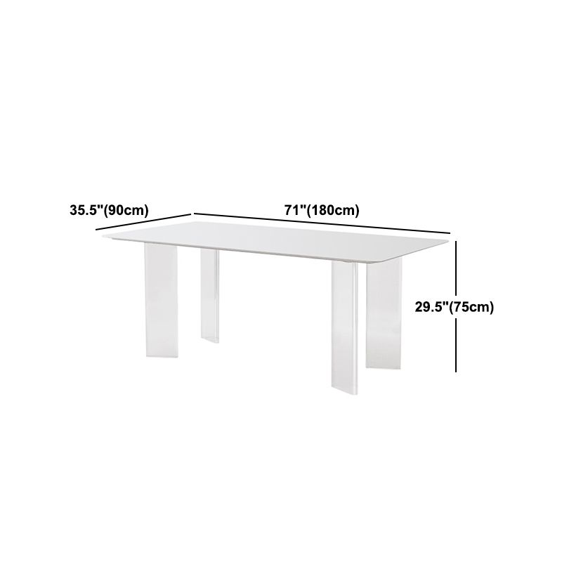 現代の焼結石のダイニングラウンドテーブルセット1/4/5ピースダイニングセット