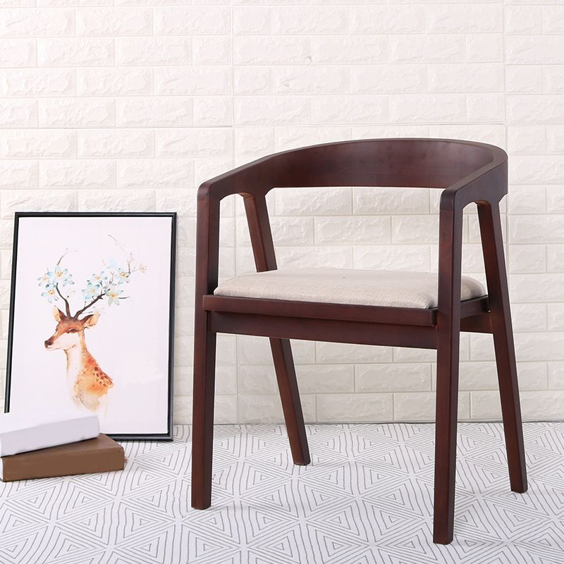 Traditional Wood Kitchen Dining Chairs Upholstered Arm Chairs Clearhalo 'Dining Chairs' 'Dining Tables & Seating' 'dining_chair' 'furn' 'furn_dining_chair' 'Furniture' 'Kitchen & Dining Furniture' 1200x1200_28d95caa-51c5-45db-bd44-041e489bd5d1