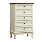 Modern Solid Wood Accent Chest with Drawers 13.77" Wide Chest