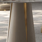 Kitchen Stone Round Dining Table Dining Room Pedestal Dinner Table Clearhalo 'Dining Tables & Seating' 'Dining Tables' 'dining_table' 'furn' 'furn_dining_table' 'Furniture' 'Kitchen & Dining Furniture' 1200x1200_28ddcd40-9c96-4700-ac19-29665c5405dc