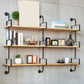 9.84"W Bookshelf Industrial Style Wall Mounted Solid Wood Bookcase for Home Office Clearhalo 'Bookcases' 'furn' 'furn_bookcases' 'Furniture' 'furniture_bookcases' 'kitchen' 'kitchen_bookcases' 'Living Room Furniture' 'Office Furniture' 1200x1200_28df756a-1ba2-40f9-874d-617d999051a1
