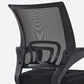 Modern Fixed Arms Office Chair Steel Height-adjustable Desk Chair