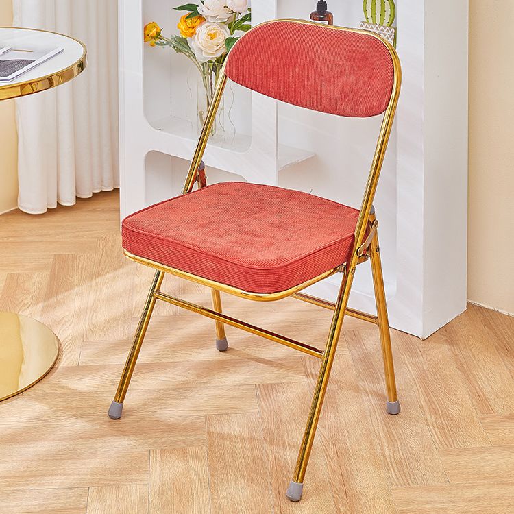 Glam Style Dining Chairs Kitchen Armless Side Chairs with Metal Legs Clearhalo ' kitchen&dining_furn' 'Dining Chairs' 'Dining Tables & Seating' 'dining_chair' 'furn' 'furn_dining_chair' 'Furniture' 'furniture_dining_chair' 'Kitchen & Dining Furniture' 'kitchen' 1200x1200_28e49176-7bc9-43c7-920b-ba08c46e51aa