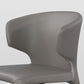 Designer Style Wingback Arm Chair Leather Matte Finish Single Dining Chair Clearhalo ' kitchen&dining_furn' 'Dining Chairs' 'Dining Tables & Seating' 'dining_chair' 'furn' 'furn_dining_chair' 'Furniture' 'furniture_dining_chair' 'Kitchen & Dining Furniture' 'kitchen' 1200x1200_28e500ae-d974-4efd-9a1a-da7112d5ea6a