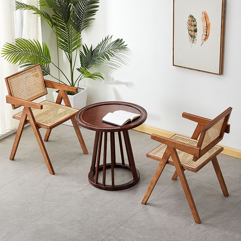 Wood 20" L x 20" W x 31.8" H Armless Solid Wood Frame Chair for Living Room Clearhalo 'Accent Chairs' 'accent_chairs' 'Chairs & Seating' 'furn' 'furn_accent_chairs' 'Furniture' 'Living Room Furniture' 1200x1200_28e50ebc-0837-4b3b-a8f1-1d355cd656ca