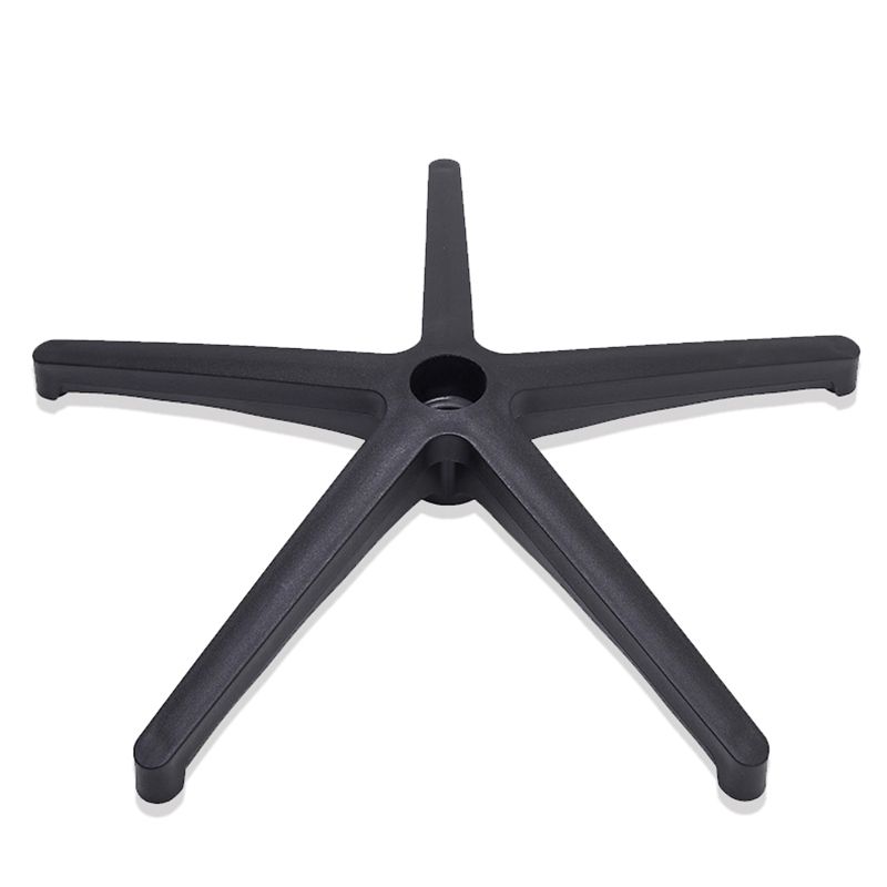 Schwarzer Fixed Arms Office Stuhl für zeitgenössische Nylonrahmennetzstuhl Stuhl