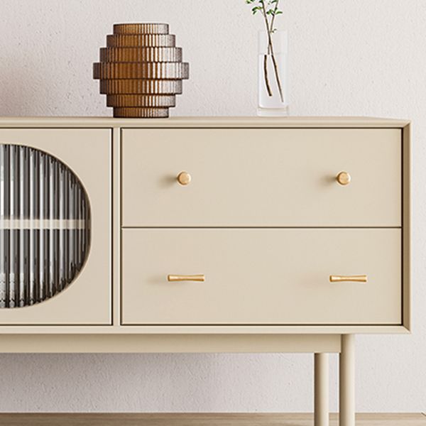 Pine Wood Living Room Sideboard Cabinet Modern Server with Drawers and Storage Clearhalo 'buffet_sideboard' 'Buffets & Sideboards' 'furn' 'furn_buffet_sideboard' 'Furniture' 'Kitchen & Dining Furniture' 1200x1200_28e7cf8c-a18e-49fe-b8db-306566d30d23