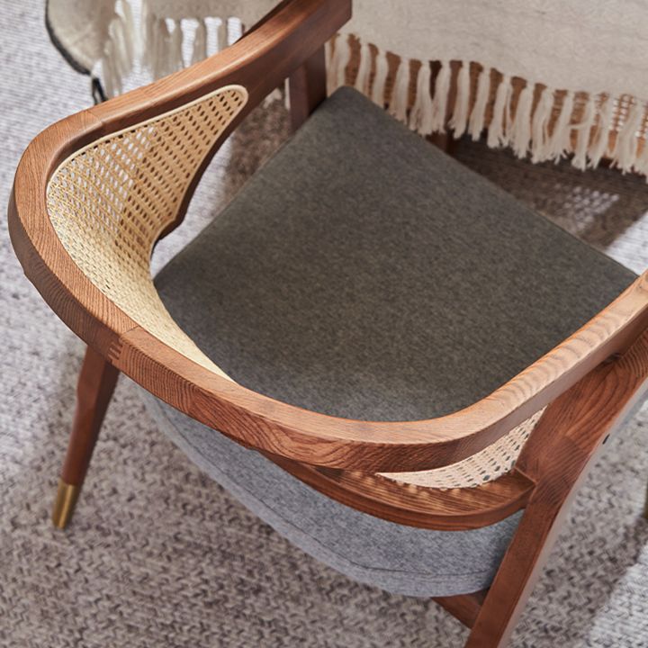 Modern Simple Arm stoel houten frame eetstoel stoel voor thuisgebruik