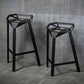 Black Iron Low Back Barstool Industrial Style Hollowed Out Design Tall Stool Clearhalo 'Bar Furniture' 'Bar Stools' 'bar_stools' 'furn' 'furn_bar_stools' 'furniture_bar_stools' 'Kitchen & Dining Furniture' 'kitchen&dining_furn' 'kitchen' 'kitchen_furn' Furniture' 1200x1200_28e9f54c-6fb5-47dd-a210-327bd845f6b9