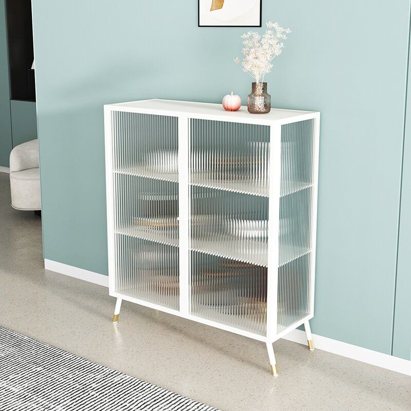 IJzeren op de eetkamer dressoir Cabinet Glam Server Cabinet met opslag