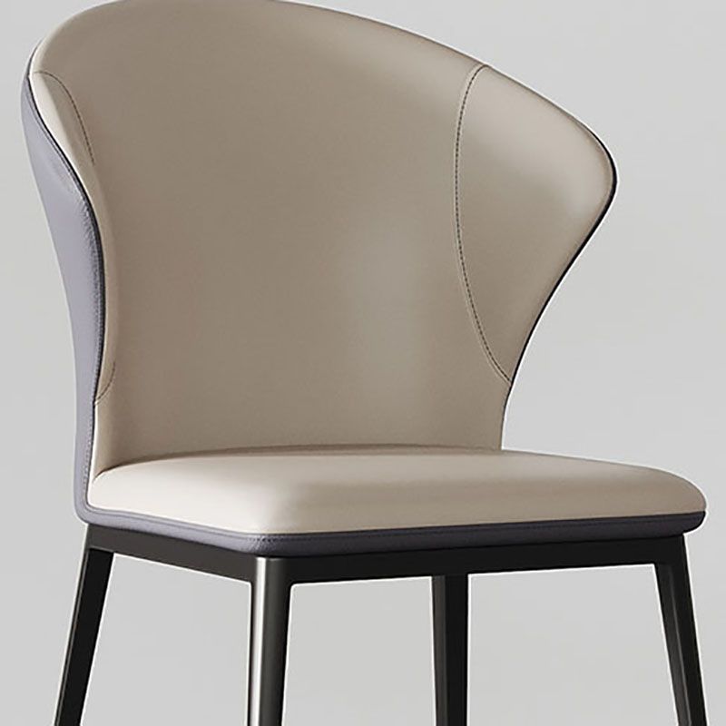 Industrial Style Metal Chairs Set Kitchen Dining Wingback Side Chair (Set of 2) Clearhalo ' kitchen&dining_furn' 'Dining Chairs' 'Dining Tables & Seating' 'dining_chair' 'furn' 'furn_dining_chair' 'Furniture' 'furniture_dining_chair' 'Kitchen & Dining Furniture' 'kitchen' 1200x1200_28ec20bf-091b-4236-aa72-193f1a1c834f