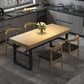 Modern Dining Set 1/2/3/5/7 Pieces Rectangle Pine Wood Dining Table for Dining Room Clearhalo 'Dining Room Sets' 'Dining Tables & Seating' 'dining_room_set' 'furn' 'furn_dining_room_set' 'Furniture' 'Kitchen & Dining Furniture' 1200x1200_28edad12-e959-48bd-be53-265f7a915b0d