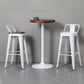 Contemporary Metal Bar Stool Low Back Dining Stool with Footrest Clearhalo 'Bar Furniture' 'Bar Stools' 'bar_stools' 'furn' 'furn_bar_stools' 'Furniture' 'Kitchen & Dining Furniture' 1200x1200_28ee7e7e-34c3-4c1e-8cf9-7da45dae801a