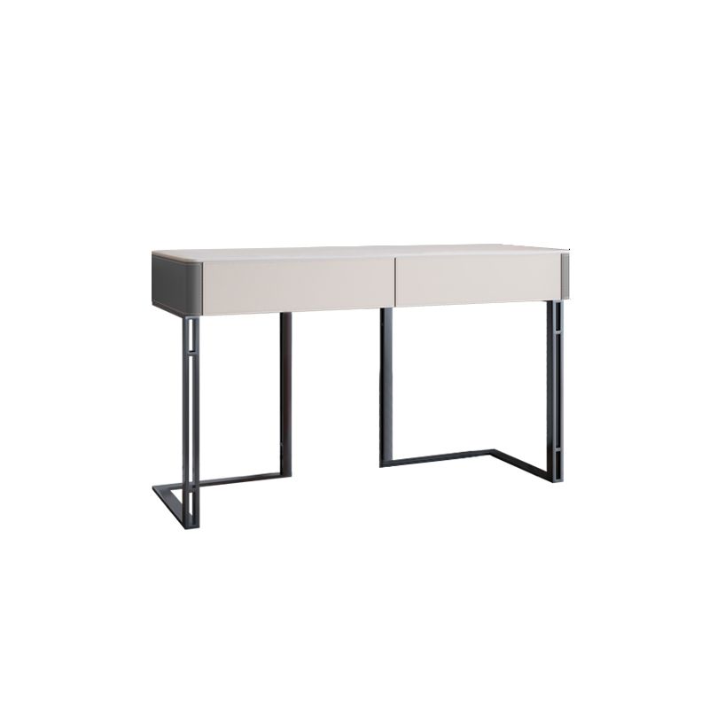 Zeitgenössischer Kiefern Make -up Eitelkeitstisch mit Schubladen Eitelkeit Make -up -Tisch Set