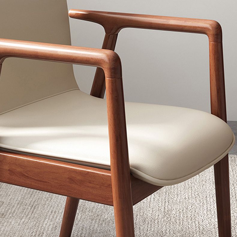 Arm Dining Chairs Modern Solid Wood Side Chairs for Dining Room Clearhalo 'Dining Chairs' 'Dining Tables & Seating' 'dining_chair' 'furn' 'furn_dining_chair' 'Furniture' 'furniture_dining_chair' 'Kitchen & Dining Furniture' 1200x1200_28f31a09-8b24-4c68-8bca-5cfae84ded42