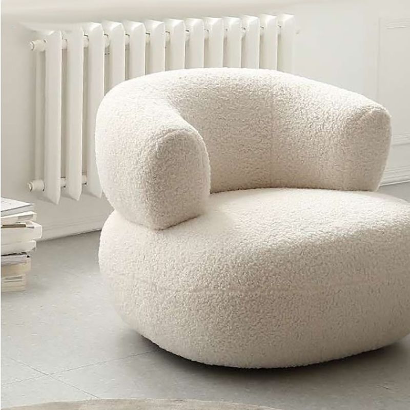 31,88 "Chaise de baril en laine de large