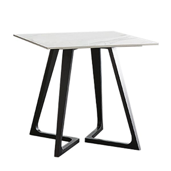 Sintered Stone Dining Table Industrial Double Pedestal Table for Dining Room Clearhalo ' dining_table' 'Dining Tables & Seating' 'Dining Tables' 'furn' 'furn_dining_table' 'Furniture' 'furniture_dining_table' 'Kitchen & Dining Furniture' 'kitchen&dining_furn' 'kitchen' 'kitchen_dining_table' 1200x1200_28f5ac47-cbaa-43d4-8132-e9ff800c078b