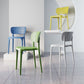Scandinavian Plastic Armless Chair Dining Room Open Back Chair Clearhalo 'Dining Chairs' 'Dining Tables & Seating' 'dining_chair' 'Furniture' 'furniture_dining_chair' 'Kitchen & Dining Furniture' 1200x1200_28f90edc-c1eb-4c93-bd14-3628bf1f52fd