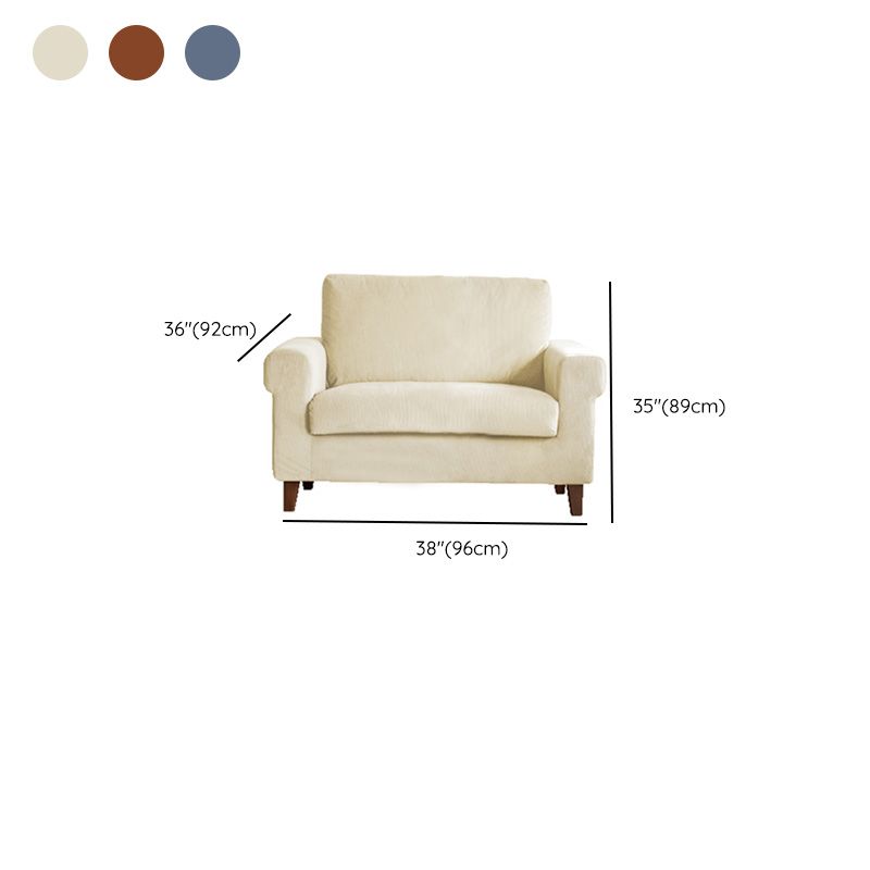 Modernistic Fabric Loveseat with Pillows and Cushion Modern Sofa for Room Clearhalo 'furn' 'furn_sofas' 'Furniture' 'Living Room Furniture' 'Sofa' 'sofas' 1200x1200_28fb6867-d8d3-4279-a32f-f1454a960b58