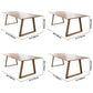 Sled Base Dining Site Table Pine Solid Wood Dining Table Rectangle for Home Clearhalo ' dining_table' 'Dining Tables & Seating' 'Dining Tables' 'furn' 'furn_dining_table' 'Furniture' 'furniture_dining_table' 'Kitchen & Dining Furniture' 'kitchen&dining_furn' 'kitchen' 'kitchen_dining_table' 1200x1200_28fb9b1d-fa7d-4bc7-9fb0-4741349cef9c