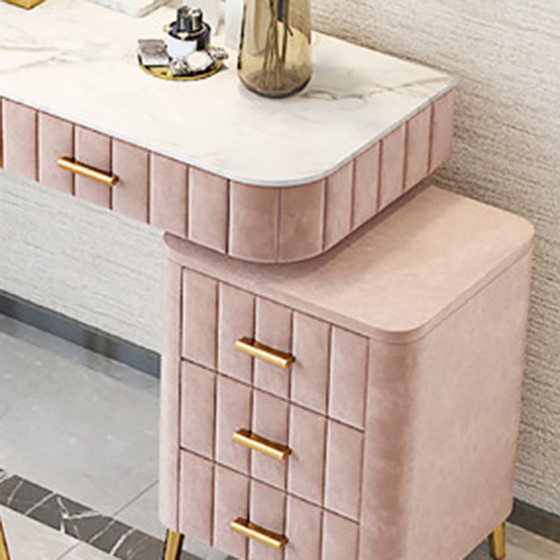 15.74 "brede ijdelheidsset met 5 opbergladen marmer make-up ijdelheid