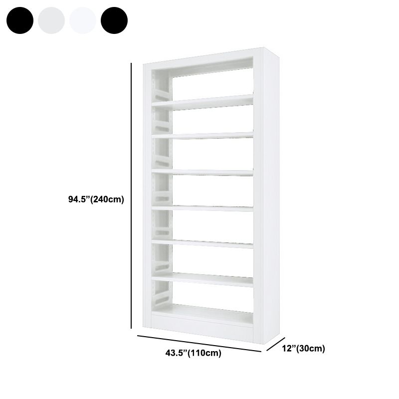 Rectangle Etagere Bookcase Modern Metal Open Bookcase with Shelves Clearhalo 'Bookcases' 'furn' 'furn_bookcases' 'Furniture' 'Office Furniture' 1200x1200_28fe6797-ffca-495c-8fa7-0dec7a4fc2d8