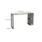 Modern Style Bar Table 1/3 Pieces Rectangle Faux Marble Counter Set Clearhalo 'Bar Furniture' 'furn' 'furn_home_bar_bar_sets' 'Furniture' 'Home Bars & Bar Sets' 'home_bar_bar_sets' 'Kitchen & Dining Furniture' 1200x1200_28ffd3e9-0533-4d4e-b292-a023ccde570c