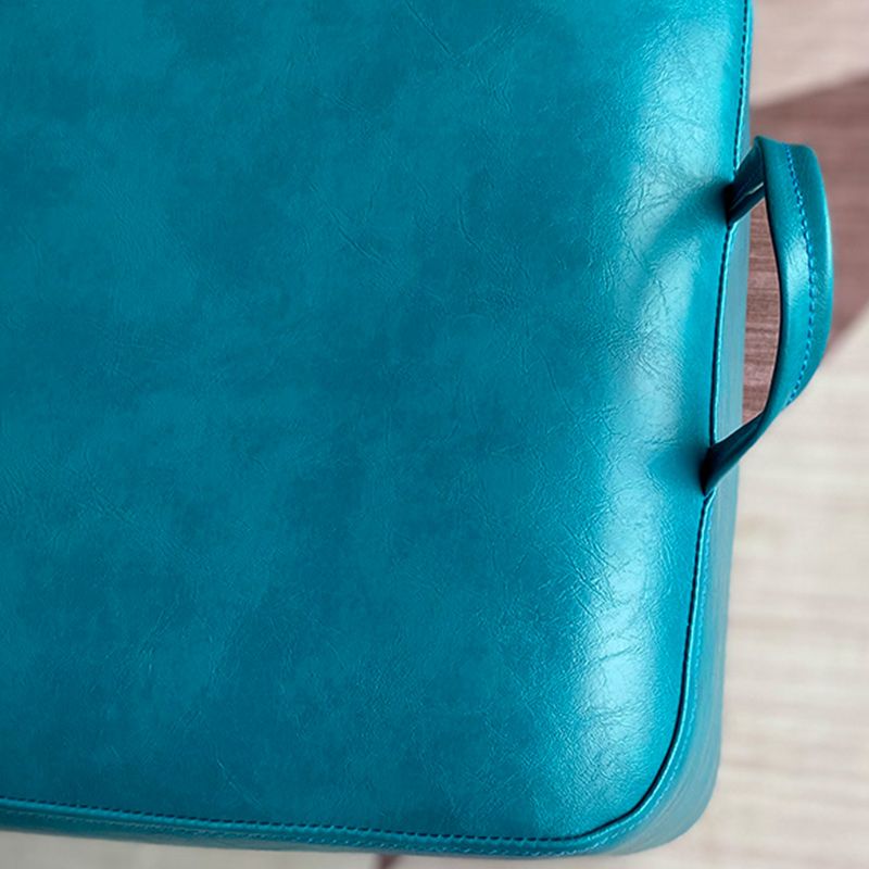 Modern PU Leather Poof Plain Rectangle Water Resistant Ottoman Chair Clearhalo 'furn' 'furn_ottomans_poufs' 'Furniture' 'Living Room Furniture' 'Ottomans & Poufs' 'ottomans_poufs' 1200x1200_290059bb-7ab8-49b1-8220-aec18f3aca24