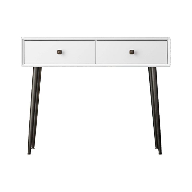 引き出し付きバニティストーンメイクドレッシングテーブルスツールセット-31.5 "H