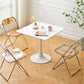 Moderne witte vervaardigde houten tafel Tulp-eettafel voor thuis