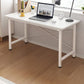Modern Wooden Office Desk Rectangular Writing Desk with Shelf Clearhalo 'furn' 'furn_office_desk' 'Furniture' 'Office Desks' 'Office Furniture' 'office_desk' 1200x1200_2906d258-f668-4f67-8cc0-522e48bde7b4