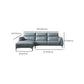 Flared Arms Sectionals Genuine Leather Sectional Sofa for Living Room Clearhalo 'furn' 'furn_sectionals' 'Furniture' 'Living Room Furniture' 'Sectionals' 1200x1200_290a293b-3eca-4c0a-90f7-32a4895a35fa