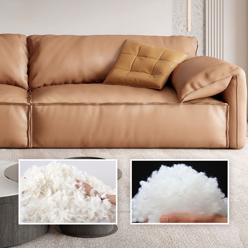 Divano posteriore per cuscini cuciti moderni 31.49 "H.