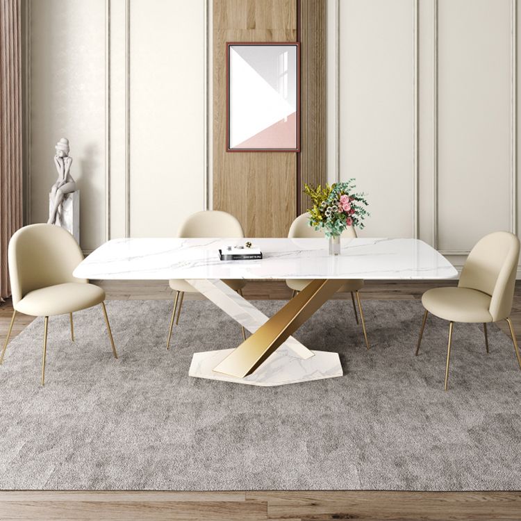 Glam 1/2/5/6/7 Pieces Table and Chair Set Sintered Stone Dining Table Set Clearhalo 'Dining Room Sets' 'Dining Tables & Seating' 'dining_room_set' 'furn' 'furn_dining_room_set' 'Furniture' 'furniture_dining_room_set' 'Kitchen & Dining Furniture' 'kitchen&dining_furn' 'kitchen' 1200x1200_290ddbf3-343a-4ffb-940d-4b2942775b86