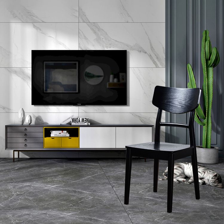 Solid Wood Industrial Style Side Chair Ladder Back Kitchen Dining Chair Clearhalo ' kitchen&dining_furn' 'Dining Chairs' 'Dining Tables & Seating' 'dining_chair' 'furn' 'furn_dining_chair' 'Furniture' 'furniture_dining_chair' 'Kitchen & Dining Furniture' 'kitchen' 1200x1200_2911bac0-b63d-4d13-93c2-f7ff164166cc