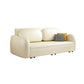 Glam Style Beige Futon Sleeper Sofa with Pillow Back in Velvet Clearhalo 'furn' 'furn_futons' 'Furniture' 'Futons & Daybeds' 'Futons' 'Living Room Furniture' 1200x1200_29160372-1494-4bfe-b58d-5cb0b2dea8c2