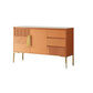 15.6 Inch Width Classic Glam Storage Chest Stone Storage Chest Dresser