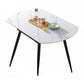 Extendable Round Dining Table Modern Sintered Stone Top Table with 4 Legs Clearhalo ' dining_table' 'Dining Tables & Seating' 'Dining Tables' 'furn' 'furn_dining_table' 'Furniture' 'furniture_dining_table' 'Kitchen & Dining Furniture' 'kitchen&dining_furn' 'kitchen' 'kitchen_dining_table' 1200x1200_291c1827-1d43-41f3-8f25-4f7ce528d855
