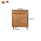 Modern Rectangle Wood Side Cabinet Bar Pulls Cabinet With Doors Clearhalo 'Cabinets & Chests' 'cabinets_chests' 'furn' 'furn_cabinets_chests' 'Furniture' 'Living Room Furniture' 1200x1200_291c9987-8ffd-45a7-9621-149fed65b7e7