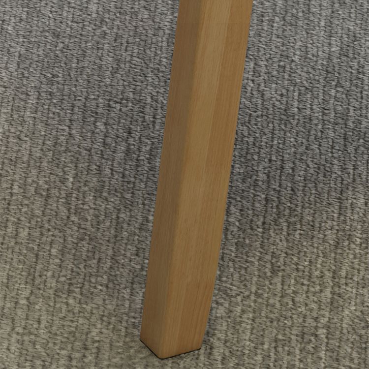 Home Scandinavian Arm Chair Wood Upholstered Solid Back Dining Room Chair Clearhalo ' kitchen&dining_furn' 'Dining Chairs' 'Dining Tables & Seating' 'dining_chair' 'furn' 'furn_dining_chair' 'Furniture' 'furniture_dining_chair' 'Kitchen & Dining Furniture' 'kitchen' 1200x1200_291d10a2-3b11-4e11-b1ed-c51c0fe42665