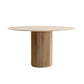 Dinner Kitchen Table Dining Room Round Solid Wood Top Dining Table