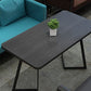 Industrial Dining Table Double Metal Pedestal Table with Black Tabletop Clearhalo ' dining_table' 'Dining Tables & Seating' 'Dining Tables' 'furn' 'furn_dining_table' 'Furniture' 'furniture_dining_table' 'Kitchen & Dining Furniture' 'kitchen&dining_furn' 'kitchen' 'kitchen_dining_table' 1200x1200_29249b1e-332a-41ed-82fa-6b36b65cc6ab