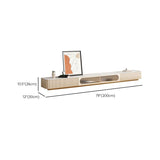 Contemporary TV Media Console Floating TV Console with Drawers