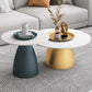 Modern Style Round Metal Table Metal Pedestal Base Coffee Table Clearhalo 'Coffee & Accent Tables' 'Coffee Tables' 'coffee_tables' 'furn' 'furn_coffee_tables' 'Furniture' 'Living Room Furniture' 1200x1200_292c81c7-d1df-48aa-920c-2f7ec24a735d
