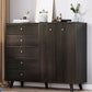 Contemporary Rectangle Manufactured Wood And Straight Legs Chest