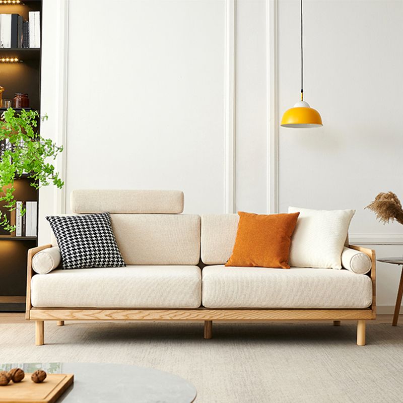 Ultra-Modern Linen Square Arm Sofa with Loose Back for Apartment and Living Room Clearhalo 'furn' 'furn_sofas' 'Furniture' 'furniture_sofas' 'kitchen' 'kitchen_sofas' 'Living Room Furniture' 'Sofa' 'sofas' 1200x1200_292d8cbe-b168-4e38-85b4-5c98552e2291