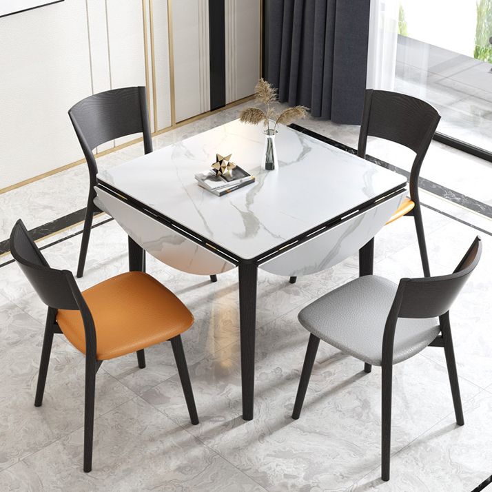 Contemporary Style 46'' Dining Table Stone Round Dining Room Collection for Indoor Clearhalo ' dining_table' 'Dining Tables & Seating' 'Dining Tables' 'furn' 'furn_dining_table' 'Furniture' 'furniture_dining_table' 'Kitchen & Dining Furniture' 'kitchen&dining_furn' 'kitchen' 'kitchen_dining_table' 1200x1200_292f2881-2f3b-4918-943c-c85dd927f708